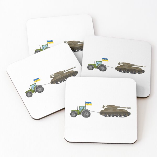 Item preview, Ukrainian Tractor Pulling A Russian Tank Ukraine Flag ,ukrain flag,ukrania,i stand with ukran  designed and sold by Hsiesofa.