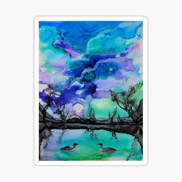 Loonacy in Blue Sticker
