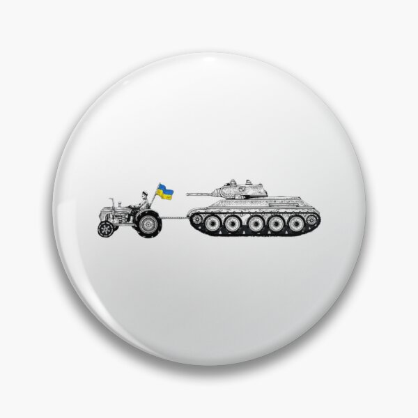 Item preview, ukrainian tractor pulling tank                   designed and sold by Hsiesofa.
