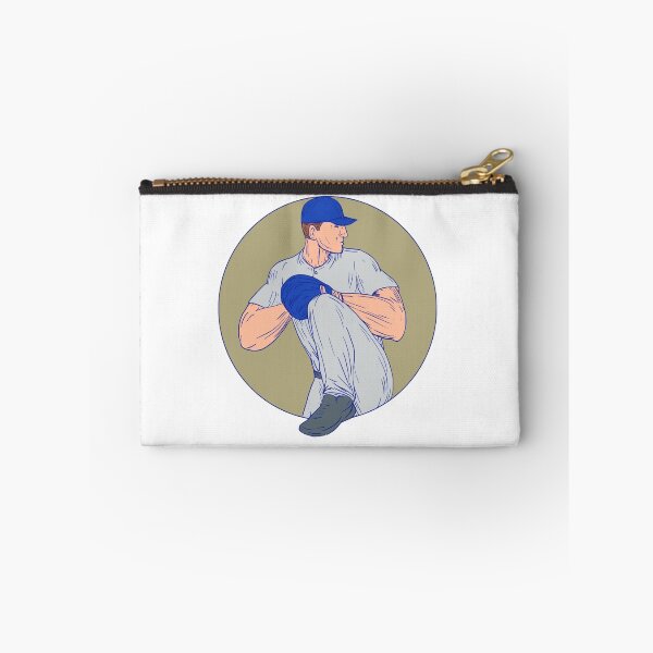 Item preview, American Baseball Pitcher Throw Ball Circle Drawing designed and sold by patrimonio.