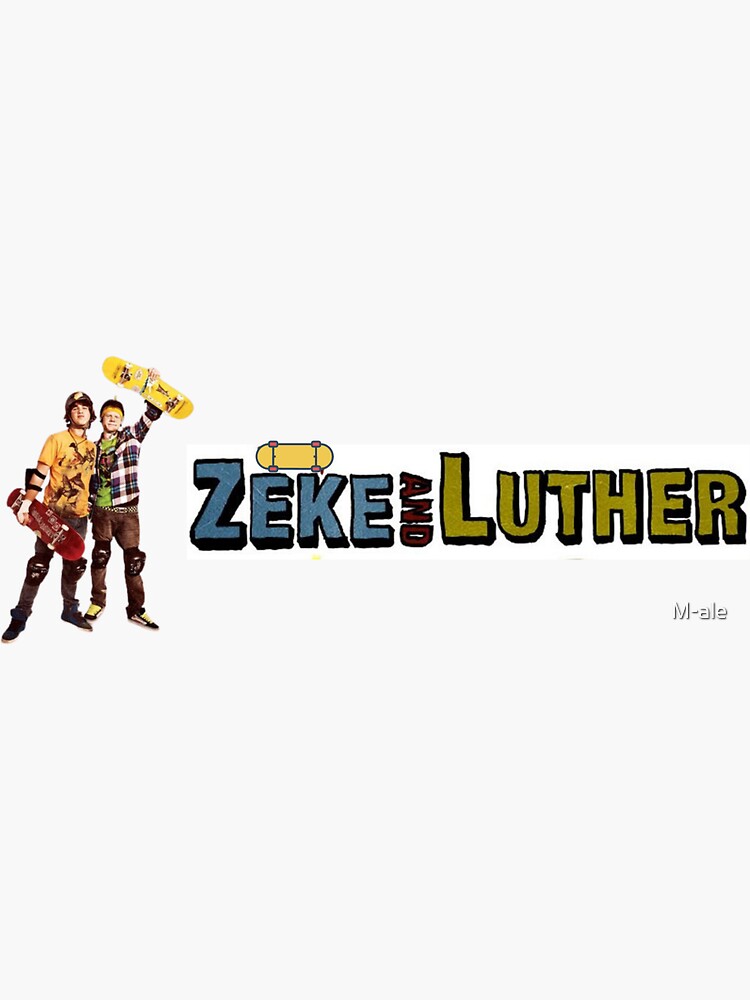 "Zeke and Luther Sticker" Sticker by Male Redbubble