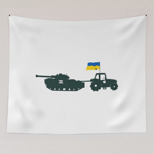 Item preview, Ukrainian Tractor Pulling Tank                designed and sold by Hsiesofa.