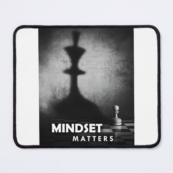 Item preview, Mindset Matters Chess Lovers Motivation Mindset Is Everything designed and sold by SuccessHunters.