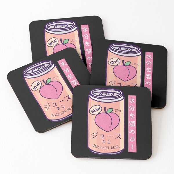 Item preview, 90S Japanese Aesthetic Peach Juice Drink Japan-Lover designed and sold by Seth Shiver.