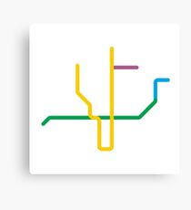 Mini Metros - Toronto, Canada Canvas Print