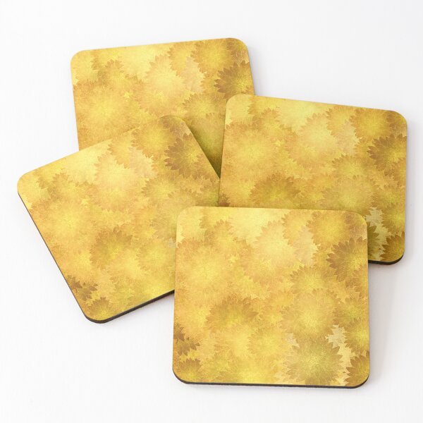 Item preview, Golden flowers designed and sold by Zip-Zup.