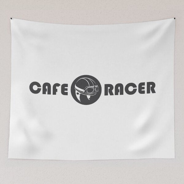 Item preview, cafe racer motorcycle helmet symbol classic bikes - oldschool motorcycles logo designed and sold by AndreMi.