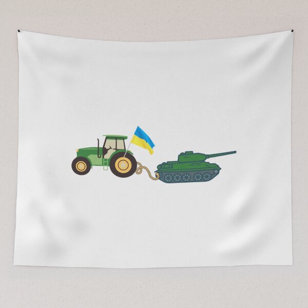 Item preview, ukrainian tractor pulling tank  (6) designed and sold by Hsiesofa.