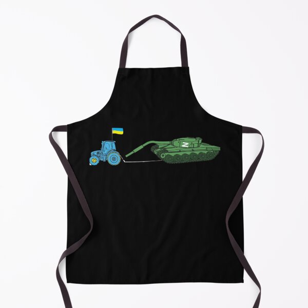 Item preview, ukrainian tractor pulling tank - ukrainian farmer designed and sold by Hsiesofa.