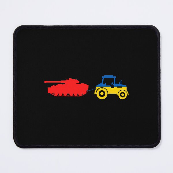 Item preview, Ukranian Farmer Ukrainian Tractor Pulling A Russian Tank designed and sold by Hsiesofa.