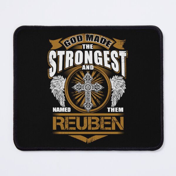 Item preview, Reuben Name T Shirt - God Found Strongest And Named Them Reuben Gift Item Tee designed and sold by anthonyodo.