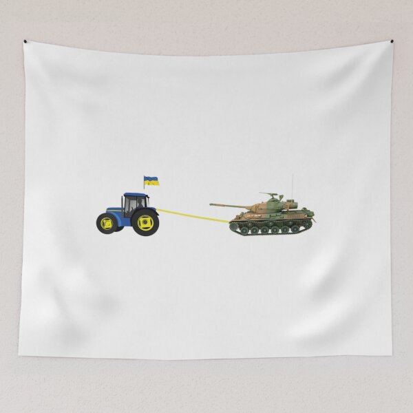 Item preview, Ukrainian Tractor Pulling Tank,  ukranian Tractor   designed and sold by Hsiesofa.