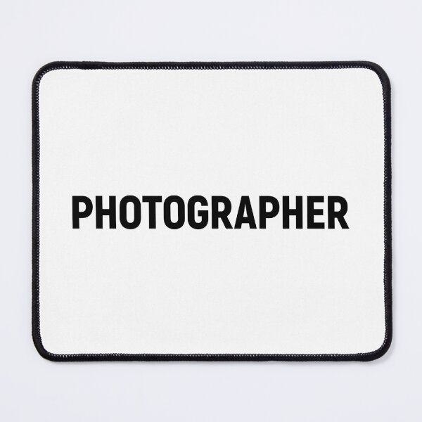 Item preview, Photographer (Black Text) designed and sold by STUDIO-72.