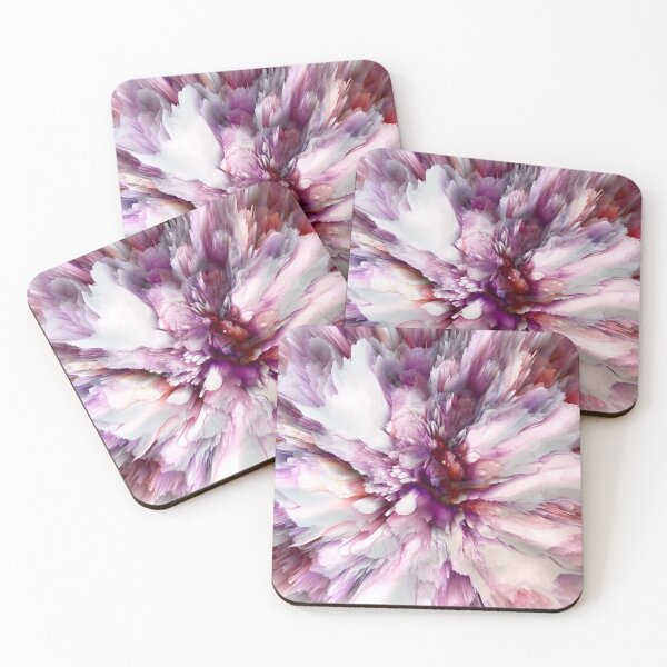 Item preview, Pink Floral Abstract Painting designed and sold by KiwiArtistDK.