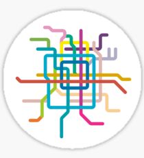 Mini Metros - Beijing, China Sticker