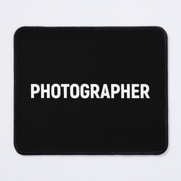 Item preview, Photographer (White Text) designed and sold by STUDIO-72.