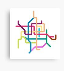 Mini Metros - Guangzhou, China Canvas Print