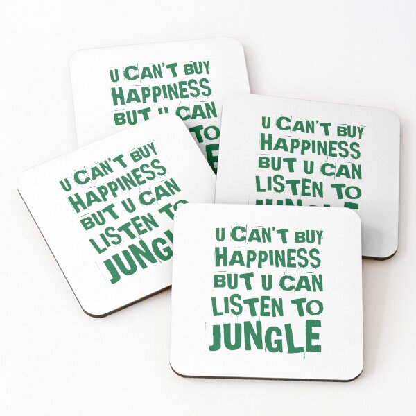 Item preview, You can't buy happiness but u can listen to jungle ( DnB massive ) designed and sold by WULFLAND ARTS.