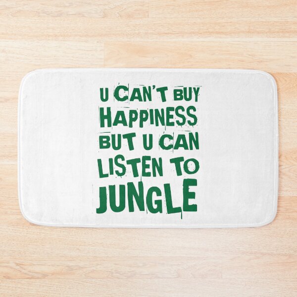 Item preview, You can't buy happiness but u can listen to jungle ( DnB massive ) designed and sold by WULFLAND ARTS.