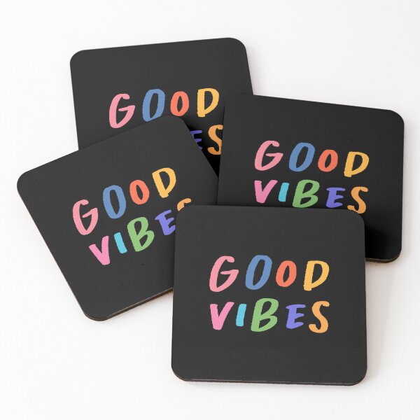 Item preview, Good Vibes, Rainbow Quote, Funny Quote, Best Friend Gift, Vibrator Gift, Gag Gift, Best Friend Quote designed and sold by DoorandDoor.