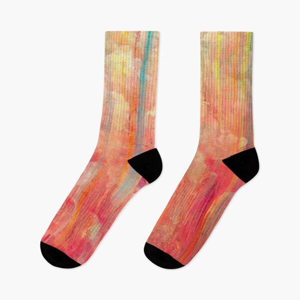 Item preview, Afternoon Storm - dreamy impressionism neon Future/retro sci-fi digital hologram inspired painting designed and sold by Ruth Cadioli.