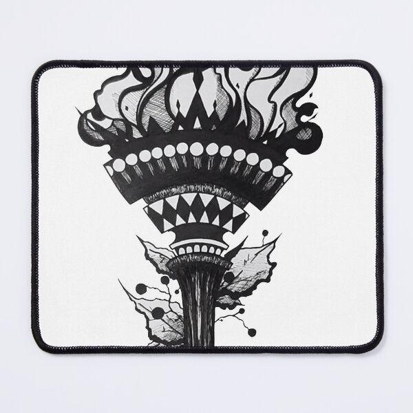 Item preview, Illustrated torch design designed and sold by Milo-Turunen.