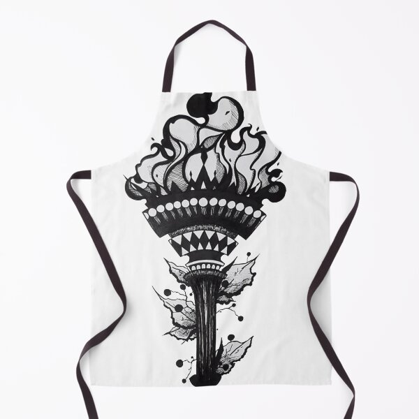 Item preview, Illustrated torch design designed and sold by Milo-Turunen.