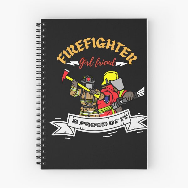 Item preview, International fire fighting day,FIREFIGHTER GIRLFRIEND & PROUD OF IT designed and sold by selfesteeem.