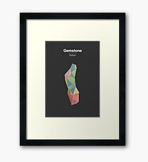 Gemstone - Kaiburr Framed Print