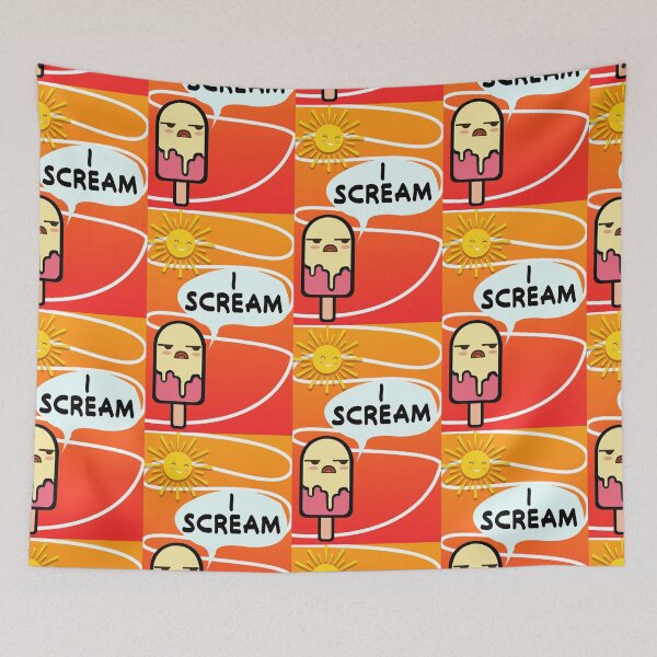Item preview, summer ice cream sun bathe designed and sold by adeil.