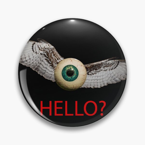 Item preview, Weirdcore Aesthetics Hello ? Winged Eyeball  designed and sold by ghost888.