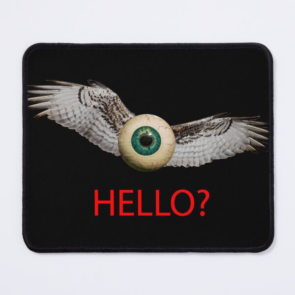 Item preview, Weirdcore Aesthetics Hello ? Winged Eyeball  designed and sold by ghost888.