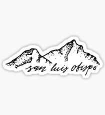 San Luis Obispo Hills Sticker