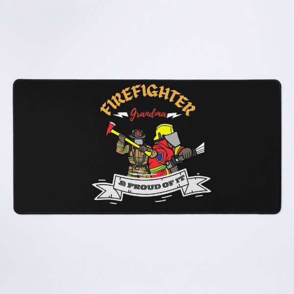 Item preview, International fire fighting day,FIREFIGHTER GRANDMA & PROUD OF IT designed and sold by selfesteeem.