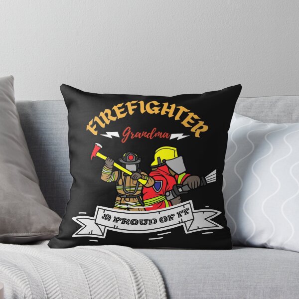 Item preview, International fire fighting day,FIREFIGHTER GRANDMA & PROUD OF IT designed and sold by selfesteeem.