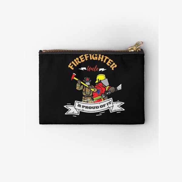 Item preview, International fire fighting day,FIREFIGHTER UNCLE & PROUD OF IT designed and sold by selfesteeem.