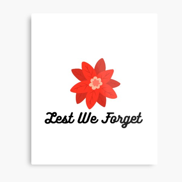 Lest We Forget Template