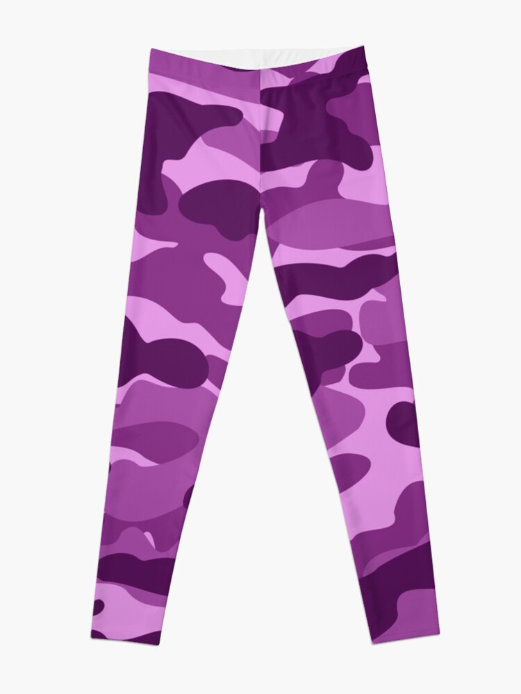 Dark purple camo, Military camouflage pattern design Leggings for Sale by  TheWalnut