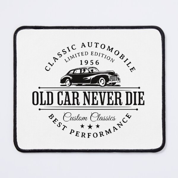 Item preview, Old car Never die classic automobile 1956 designed and sold by AdrianShirt.