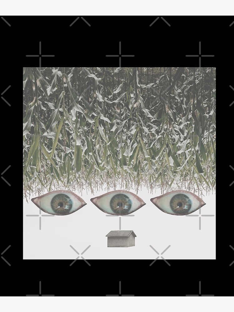 Weirdcore Aesthetic Eye Metal Sign Printing Classic Wall Custom