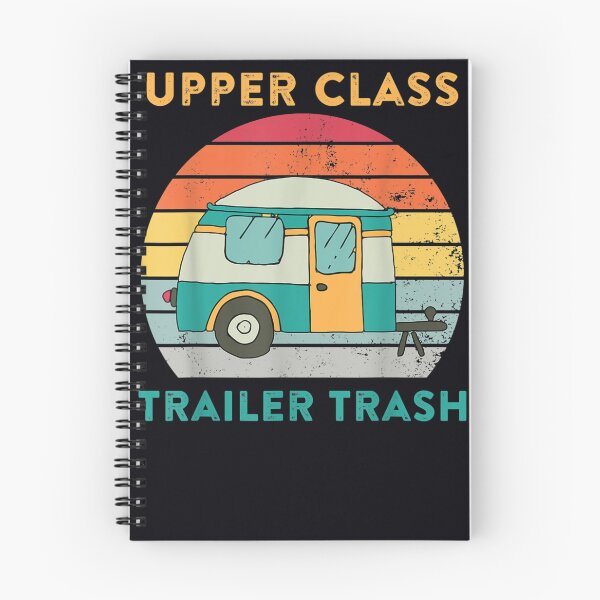 Item preview, Upper Class Trailer Trash Retro Camping Camper designed and sold by DeannaMarks.