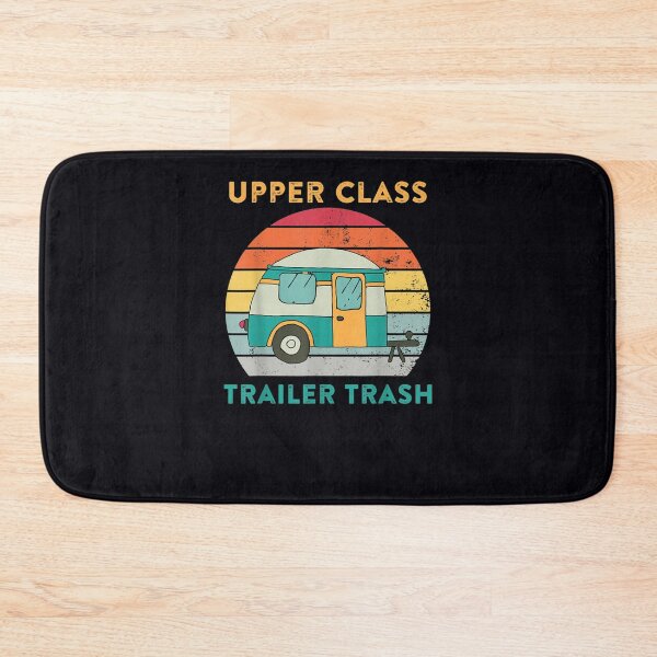 Item preview, Upper Class Trailer Trash Retro Camping Camper designed and sold by DeannaMarks.