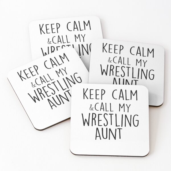 Item preview, Keep Calm & Call My Wrestling Aunt Mothers Day Birthday Funny Aunt designed and sold by EasyPrintGift.