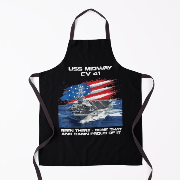 Item preview, USS Midway CV 41 Aircraft Carrier Veteran USA Flag Christmas designed and sold by DeannaMarks.