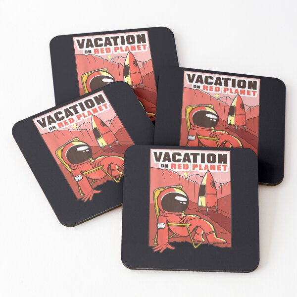 Item preview, Vacation on Red Planet Mission Mars Mars 2020 idea designed and sold by DeannaMarks.
