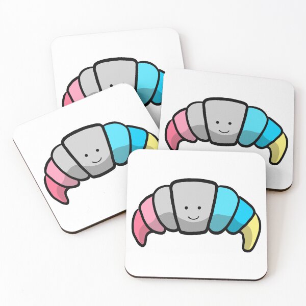 Item preview, Happy Genderflux Pride Croissant designed and sold by CJ Vanderbeek.