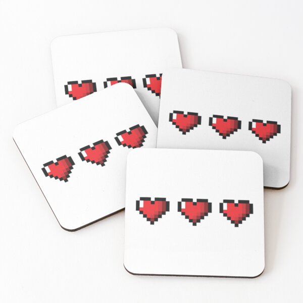 Item preview, Full Life Video Game Hearts designed and sold by CadiKashijo.