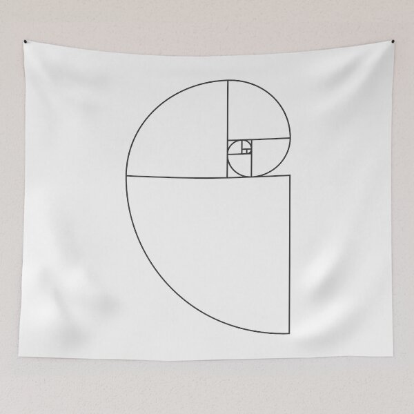 Item preview, Golden Ratio Spiral - Sections Outline designed and sold by CadiKashijo.