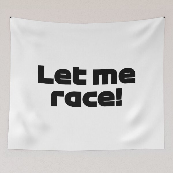 Item preview, Let Me Race! GAS. - Best Team Radio Australian GP 2022 Season (Black) designed and sold by FilipeFerreira.