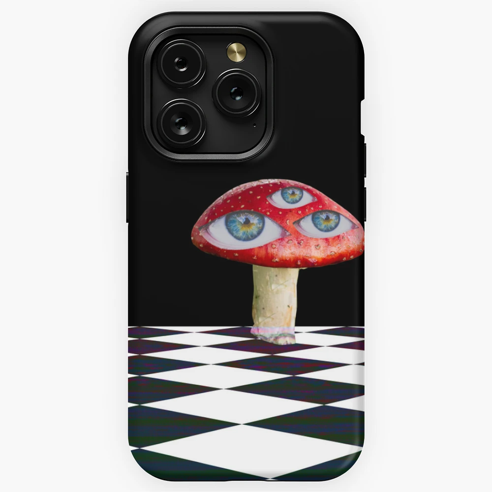 Weirdcore Aesthetic Mushroom Eyes Strangecore Traumacore iPad